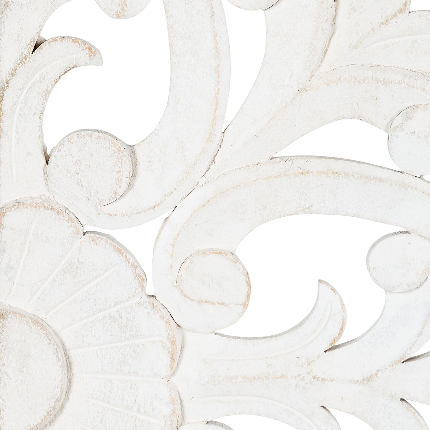 Carved Wood Wall Set