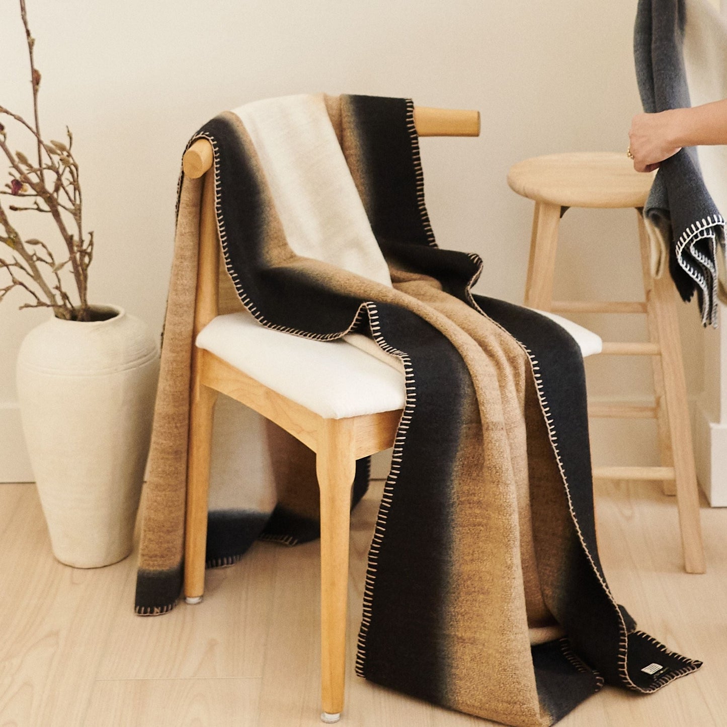 Handwoven Siro Soft Merino Blanket