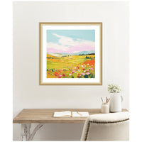 Colorful Meadow - Framed Print