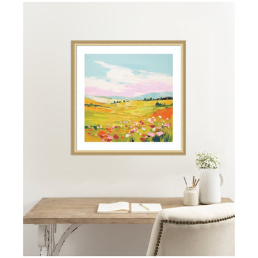 Colorful Meadow - Framed Print