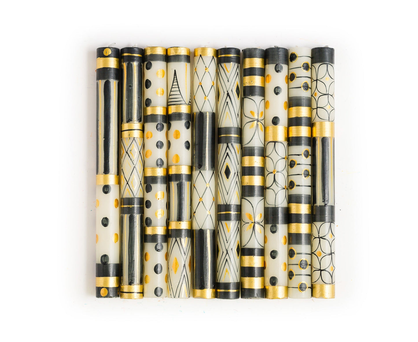 Golden Celebration Candles