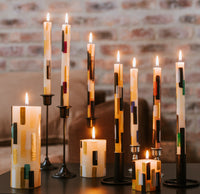 Klimt Geometric Candles