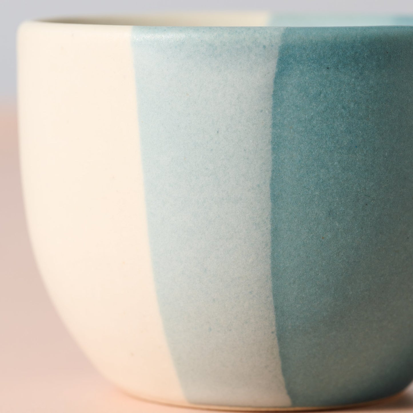 Striped Tea Cups - Set of 2