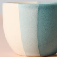Striped Tea Cups - Set of 2