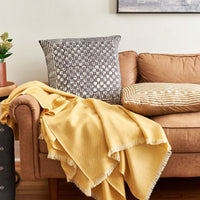 Handcrafted Block Print Silk Pillow