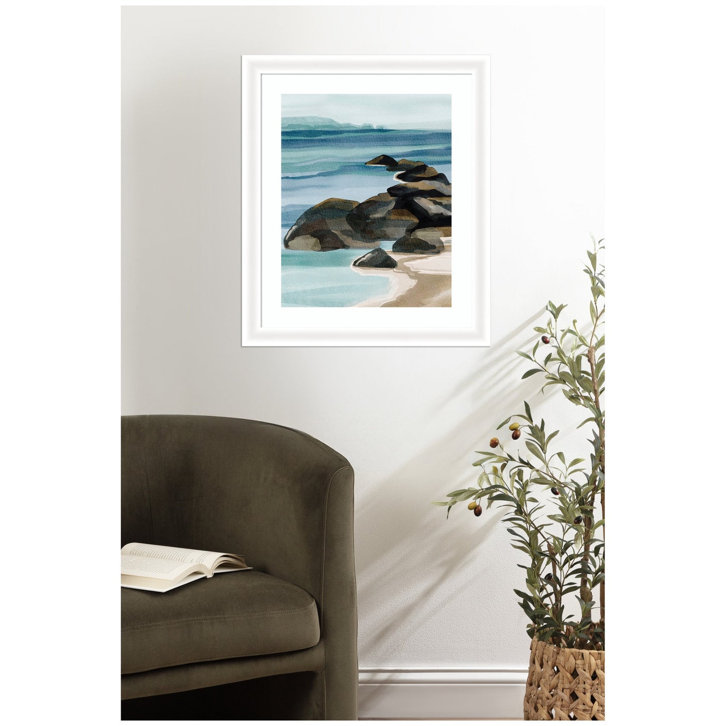 Ocean Breeze - Framed Print