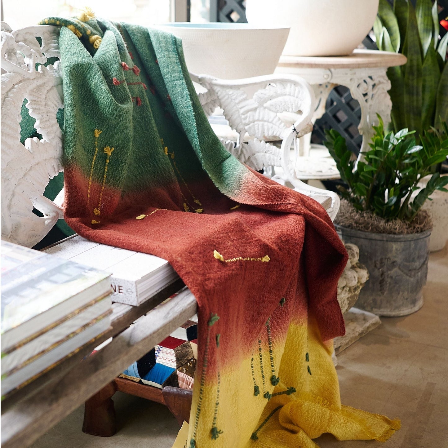 Himalayan Foothills Merino Throw