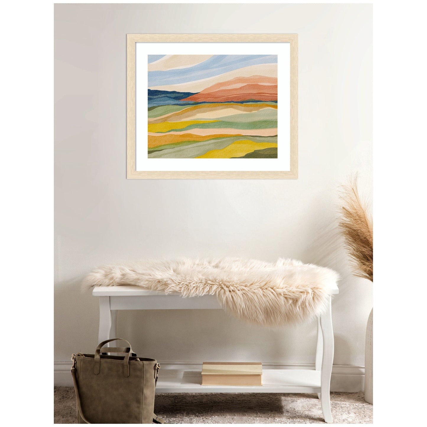 Vibrant Rhythm - Framed Print