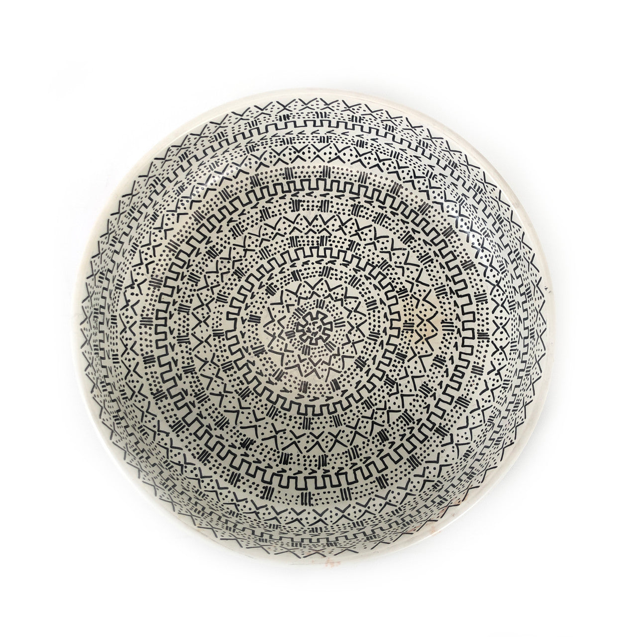 Soapstone Bowl - 10" (Decorative Use Only)