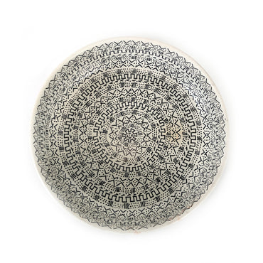 Soapstone Bowl - 10" (Decorative Use Only)