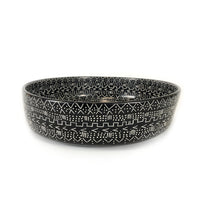 Soapstone Bowl - 12" (Decorative Use Only)