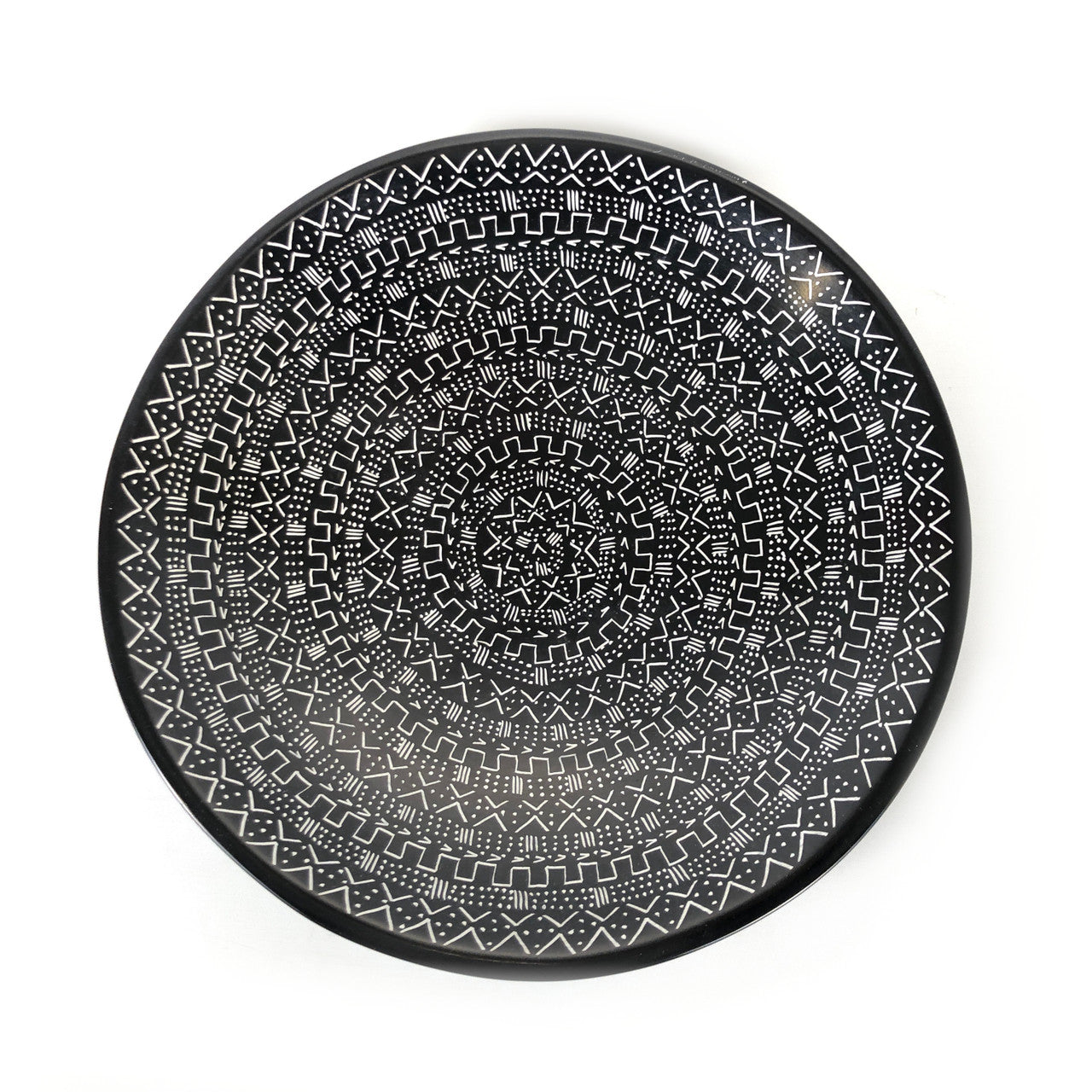Soapstone Platter - 12" (Decorative Use Only)