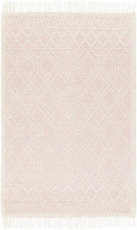 Ramsbury Soft Pink Wool Rug