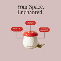 Soy Wax Candle – Mystical Mushroom