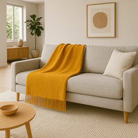 Mongolian Cashmere Throw Blanket