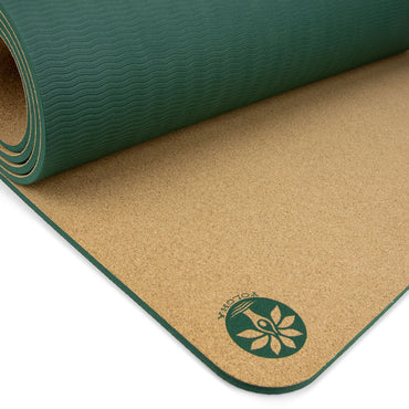 Fine Grain Cork Yoga Mat