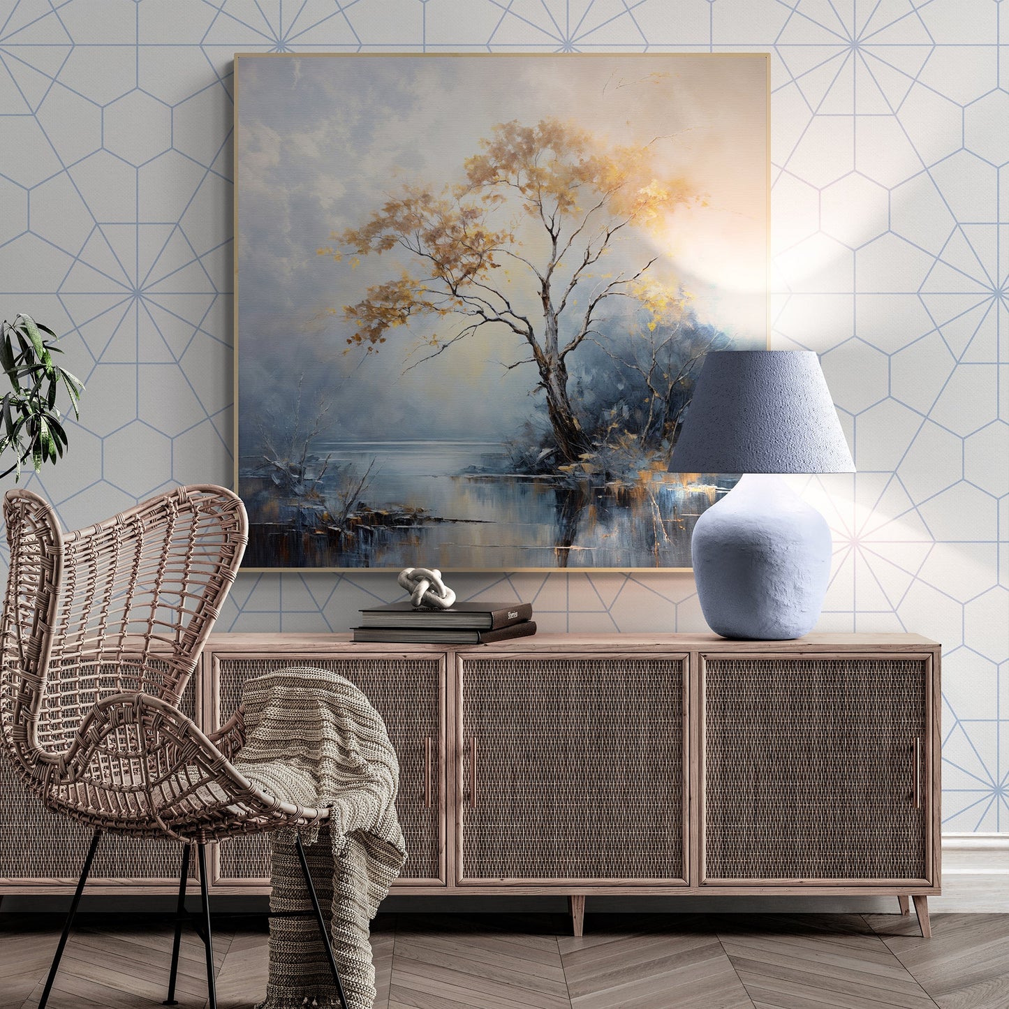 Autumnal Reflection - Canvas Print