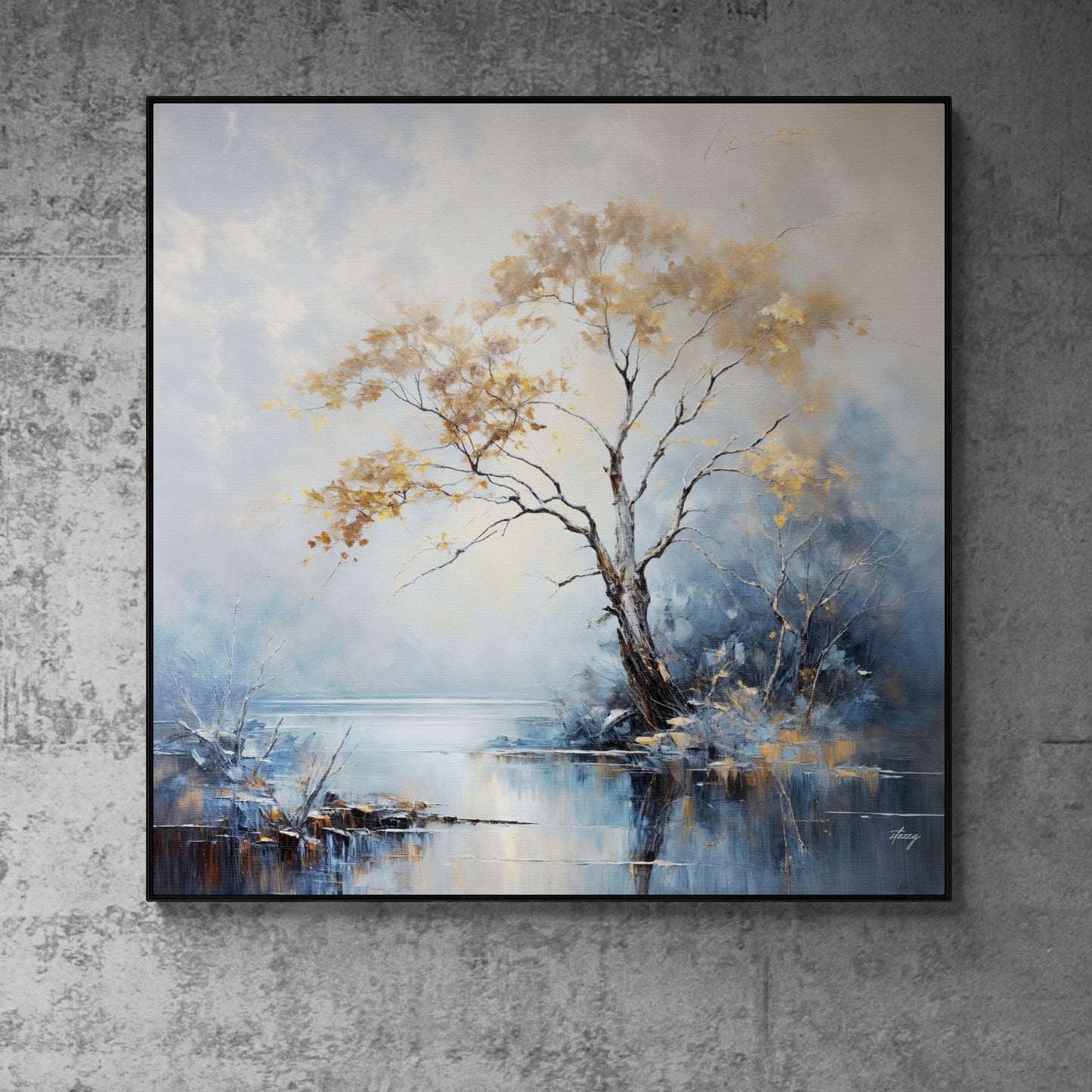 Autumnal Reflection - Canvas Print