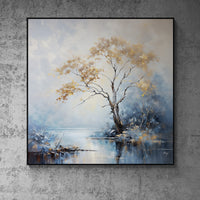 Autumnal Reflection - Canvas Print