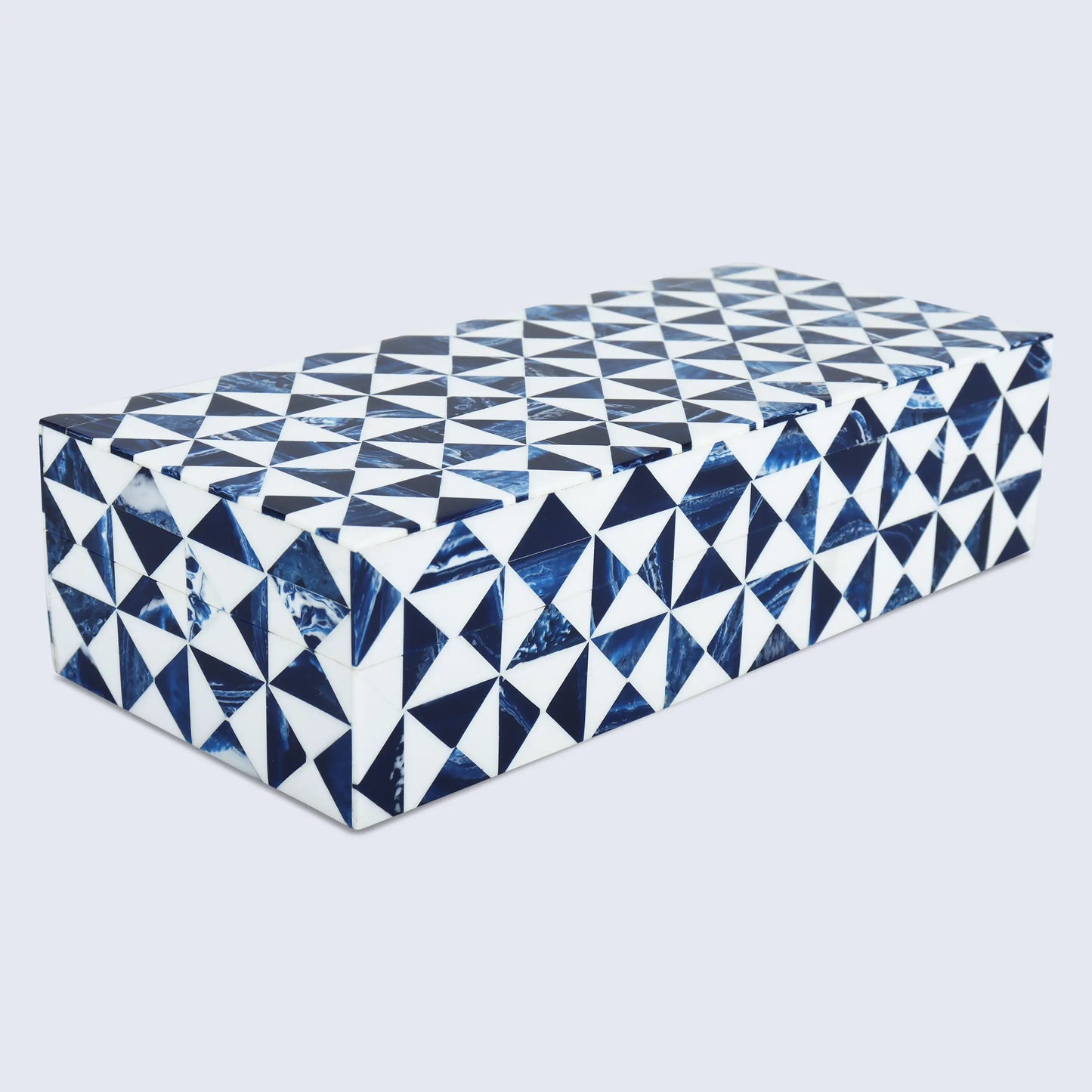Indigo Decorative Storage Box