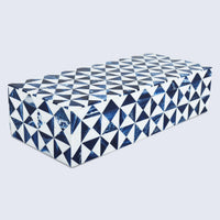 Indigo Decorative Storage Box