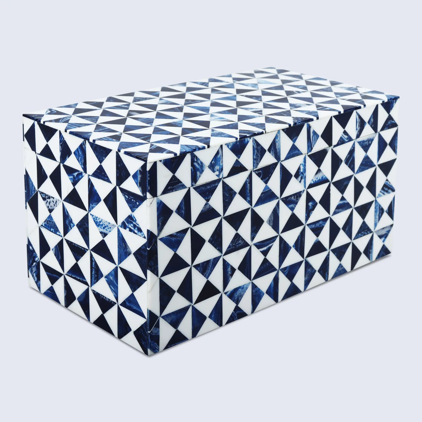 Indigo Decorative Storage Box