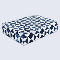 Indigo Decorative Storage Box