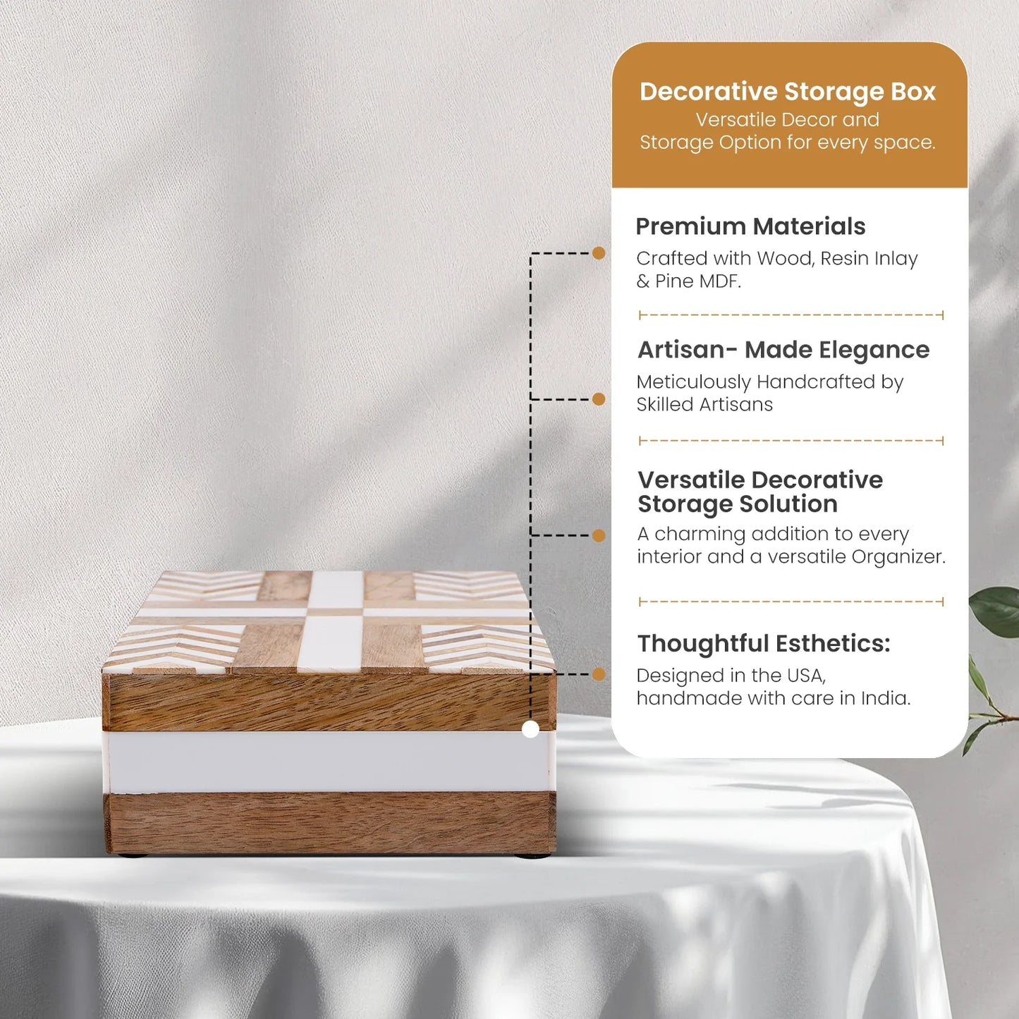 Sutra Decorative Storage Box