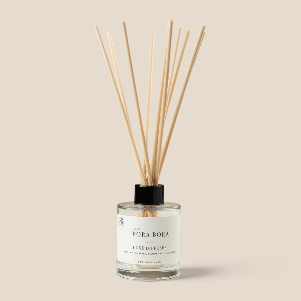 Bora Bora reed diffuser with fiber reeds