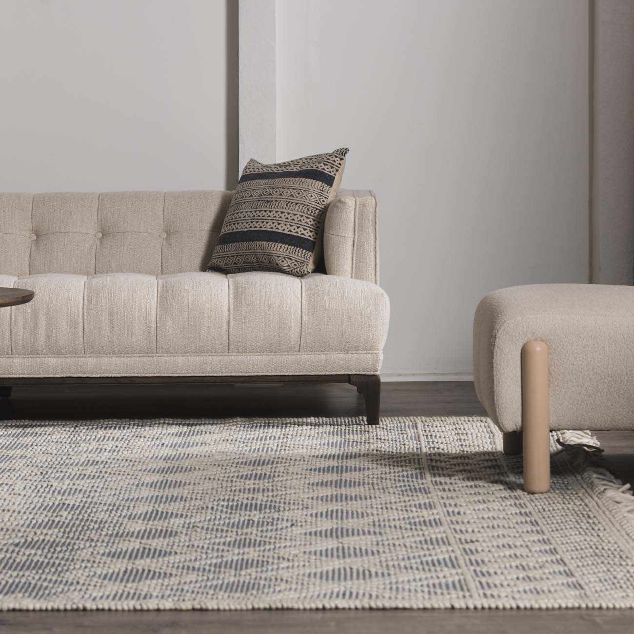 Indigo Wool Rug
