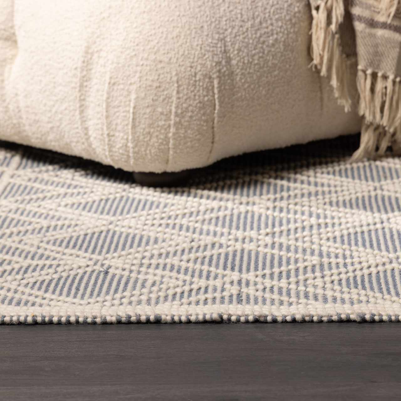 Indigo Wool Rug