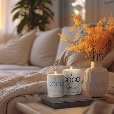 Santal Natural Coconut Apricot Wax Candle