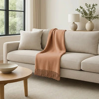 Mongolian Cashmere Throw Blanket