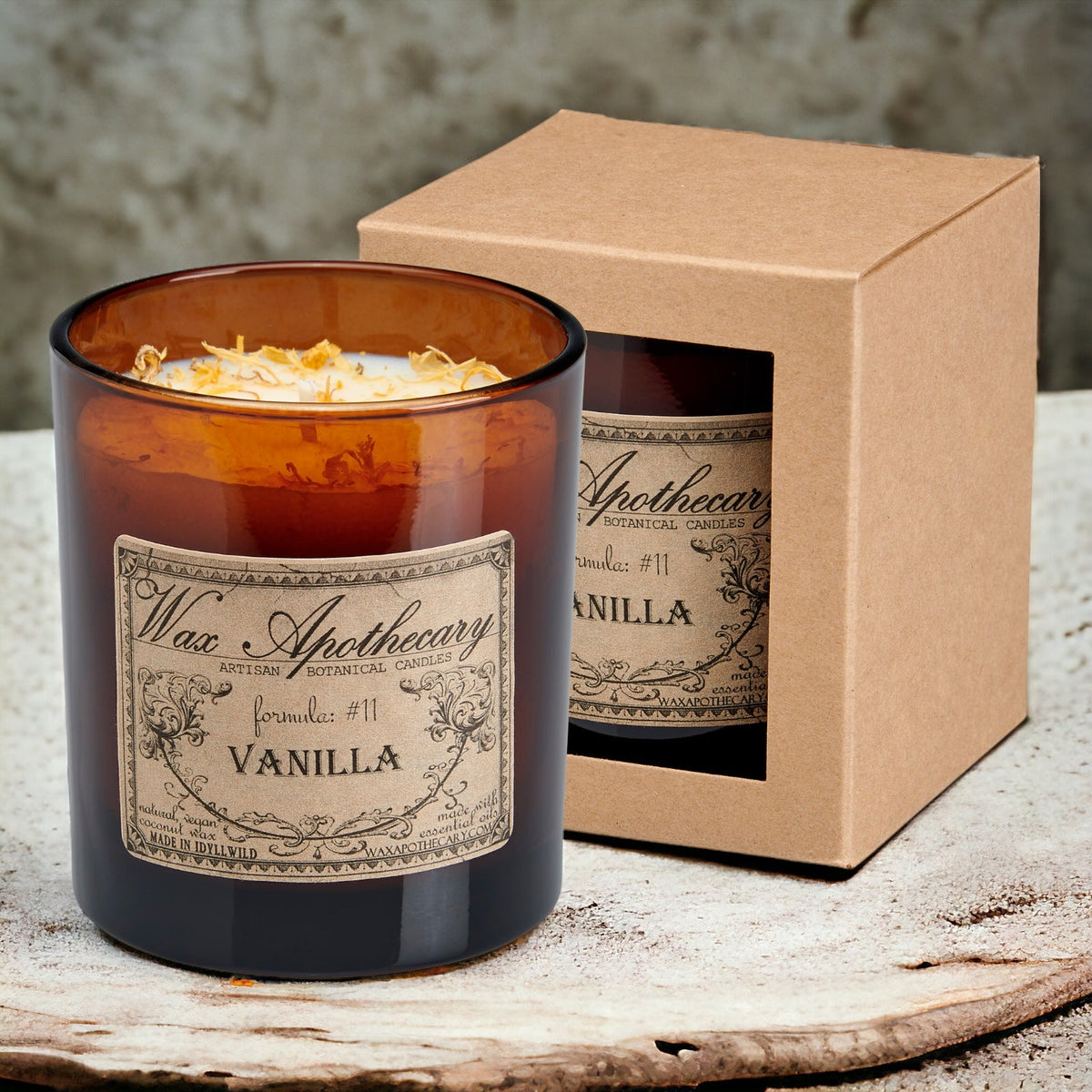 Vanilla Botanical Candle - 9 oz