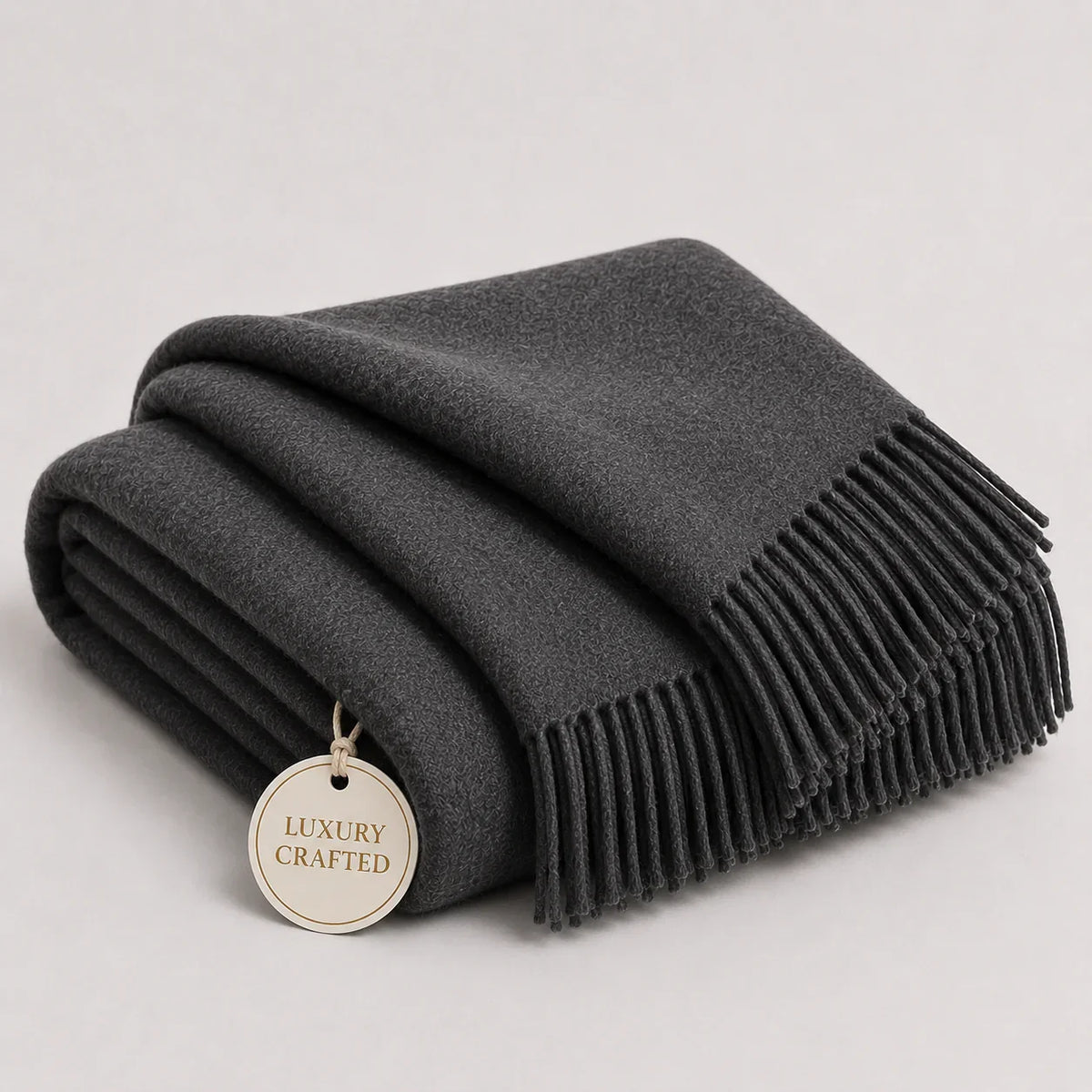 Mongolian Cashmere Throw Blanket