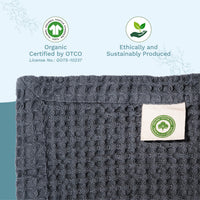 Organic Cotton Waffle Weave Blanket