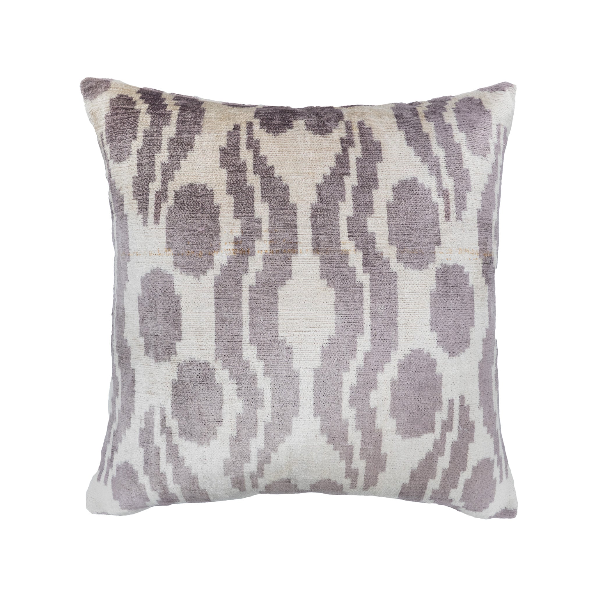 Chintamany Silk Velvet Ikat Cushion Cover