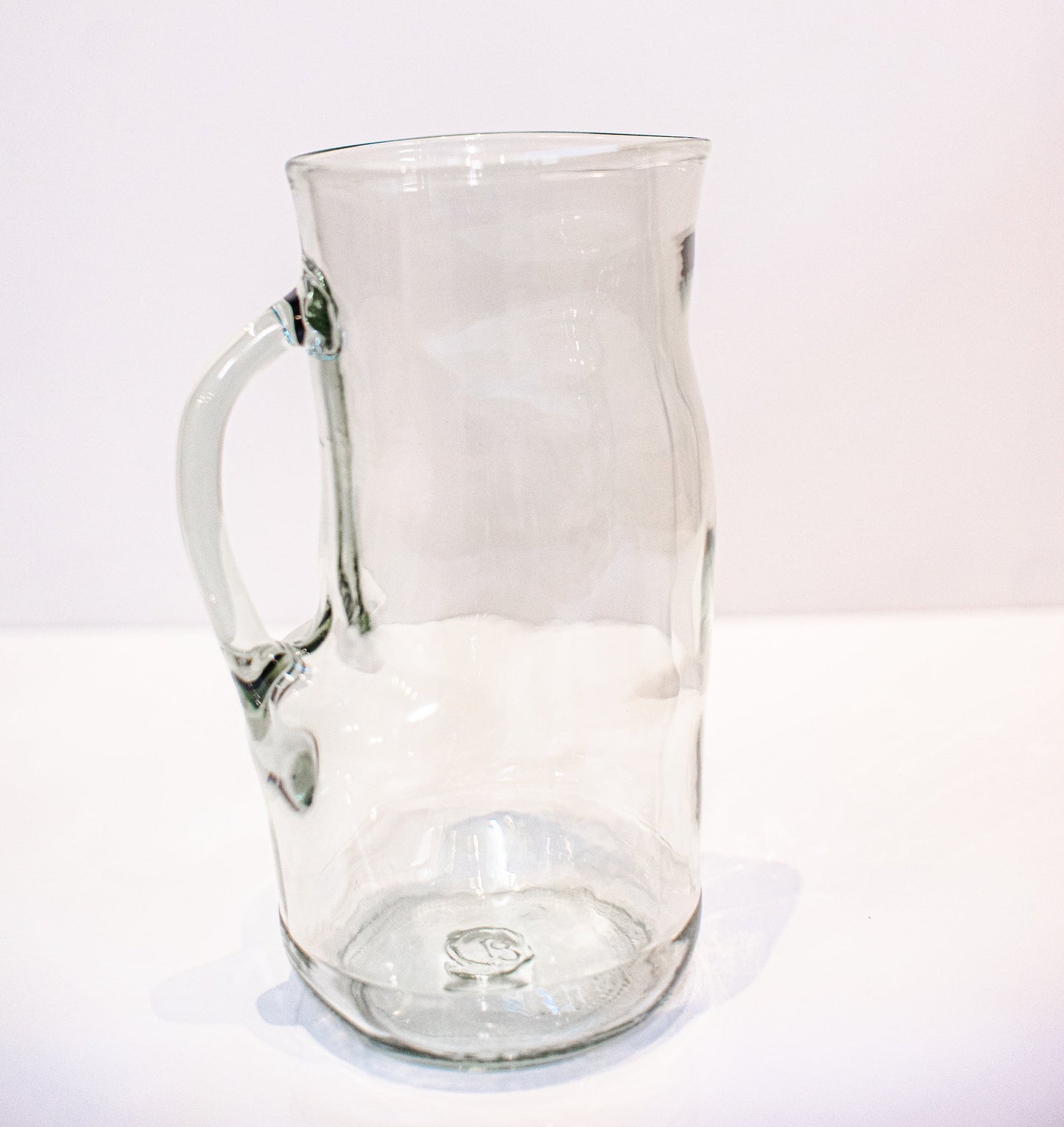 Handled Pitcher - Recycled Glass
