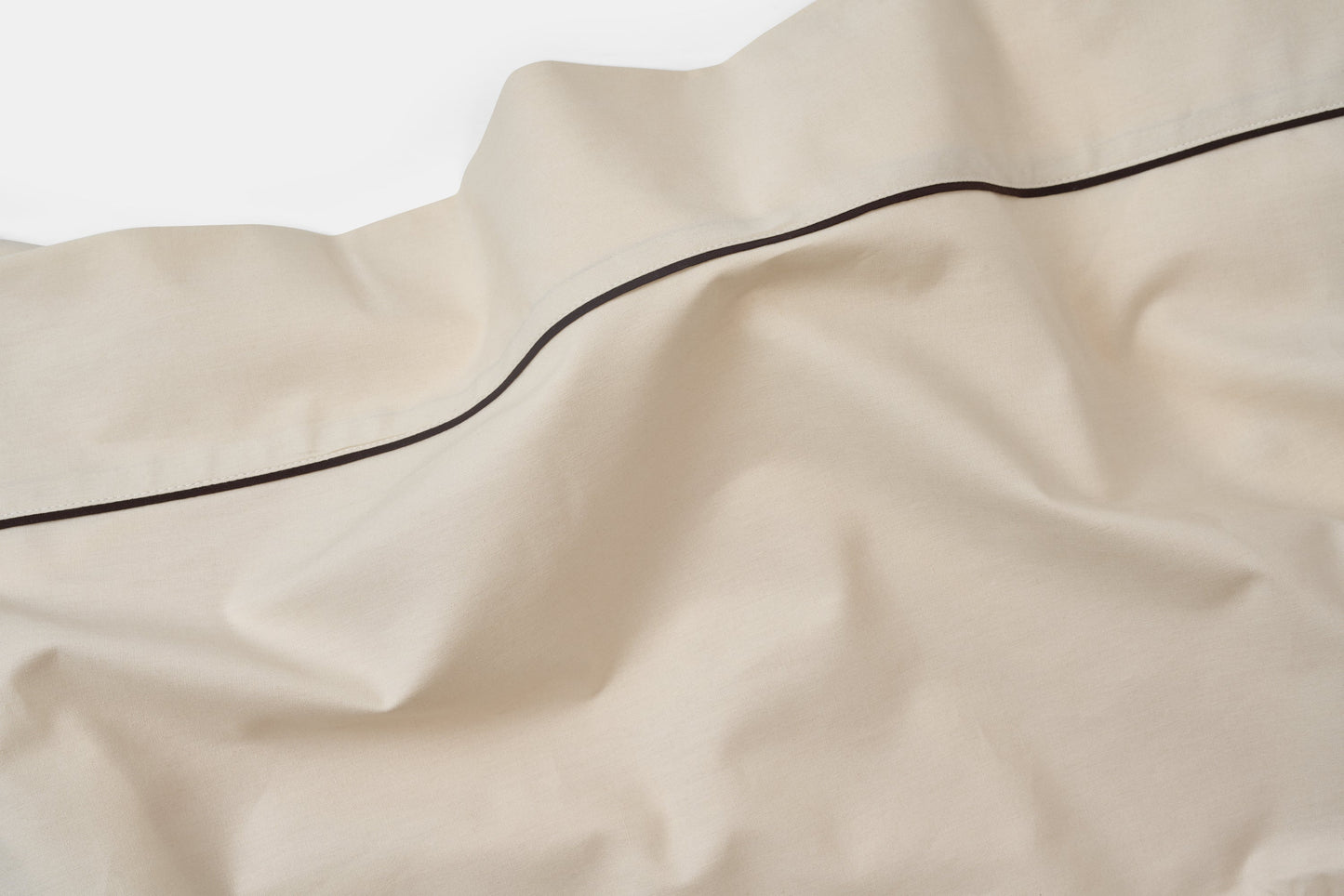 Cotton Piping Bed Sheet Set