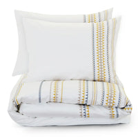 Embroidered Duvet Cover Set