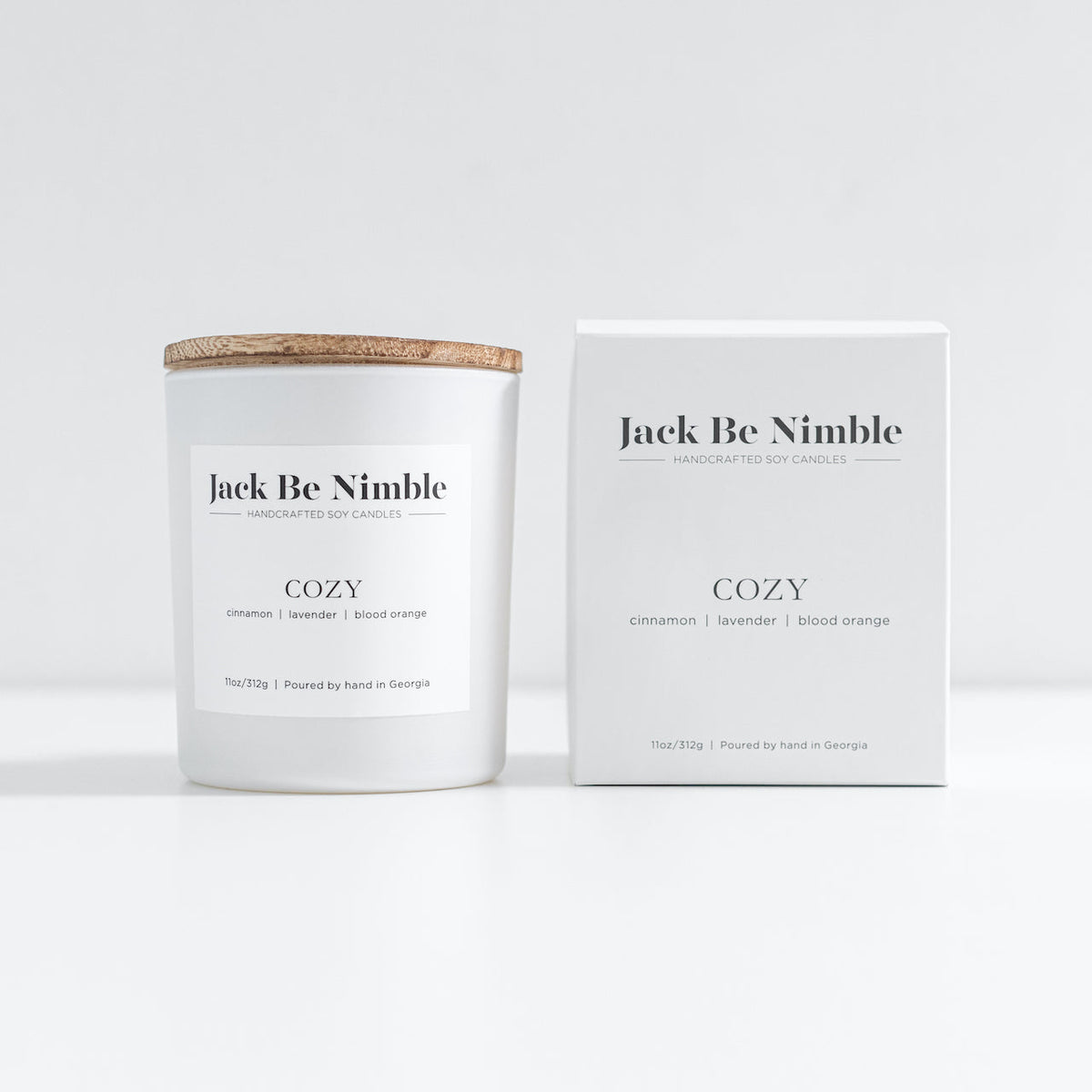 Cozy 11 oz soy candle