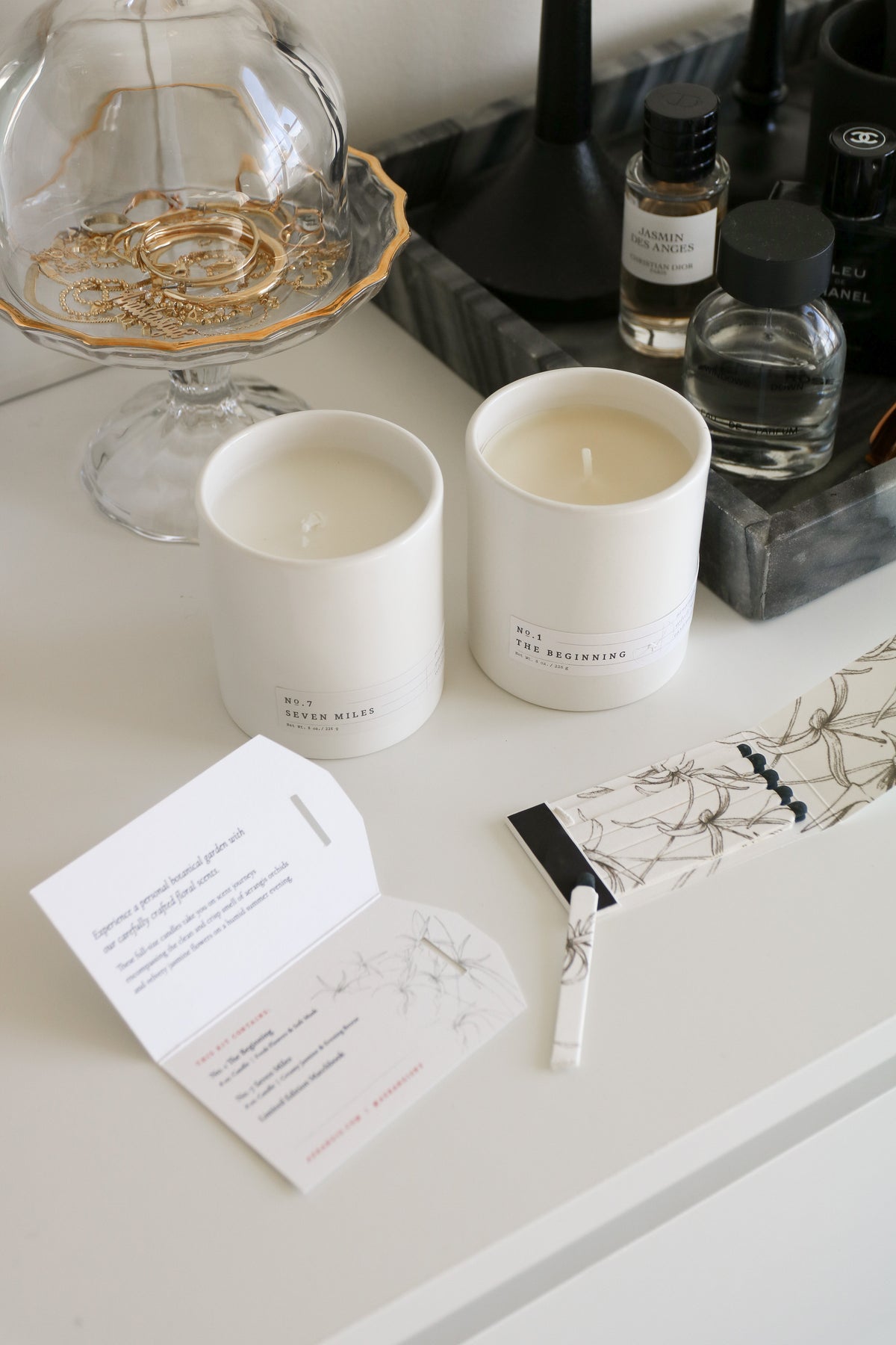 Botanical Journey Candle Set