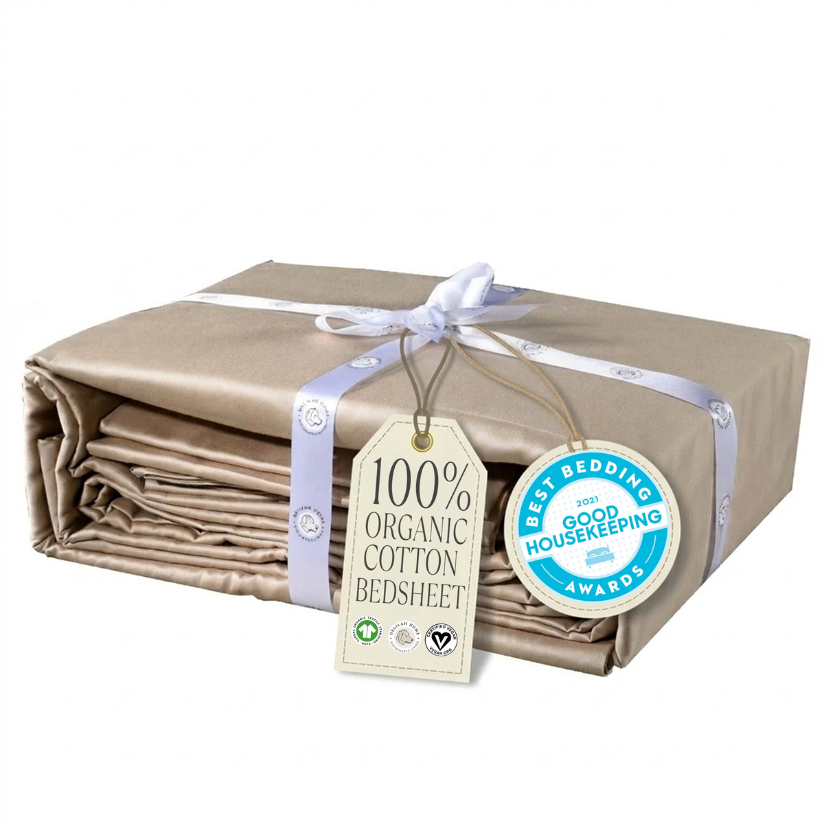 Organic Cotton Sateen Sheet Collection
