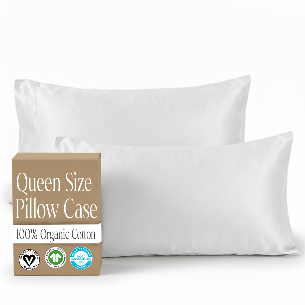 Organic Cotton Sateen Sheet Collection