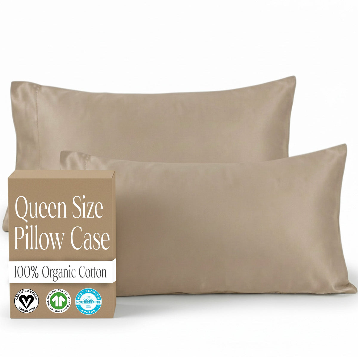 Organic Cotton Sateen Sheet Collection