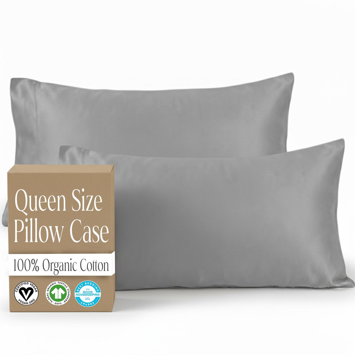 Organic Cotton Sateen Sheet Collection