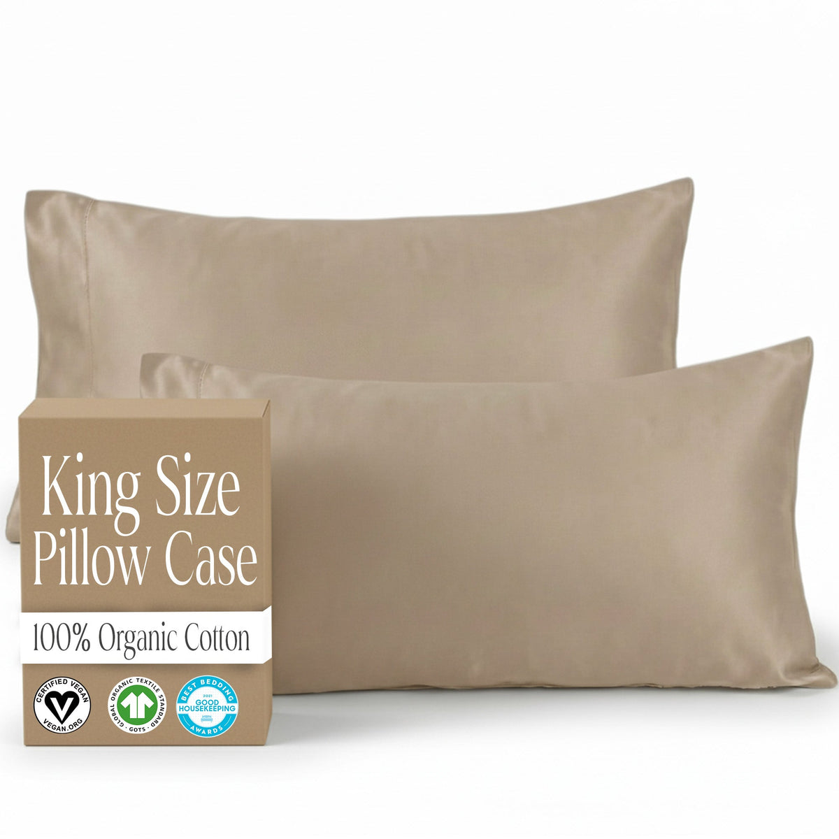 Organic Cotton Sateen Sheet Collection