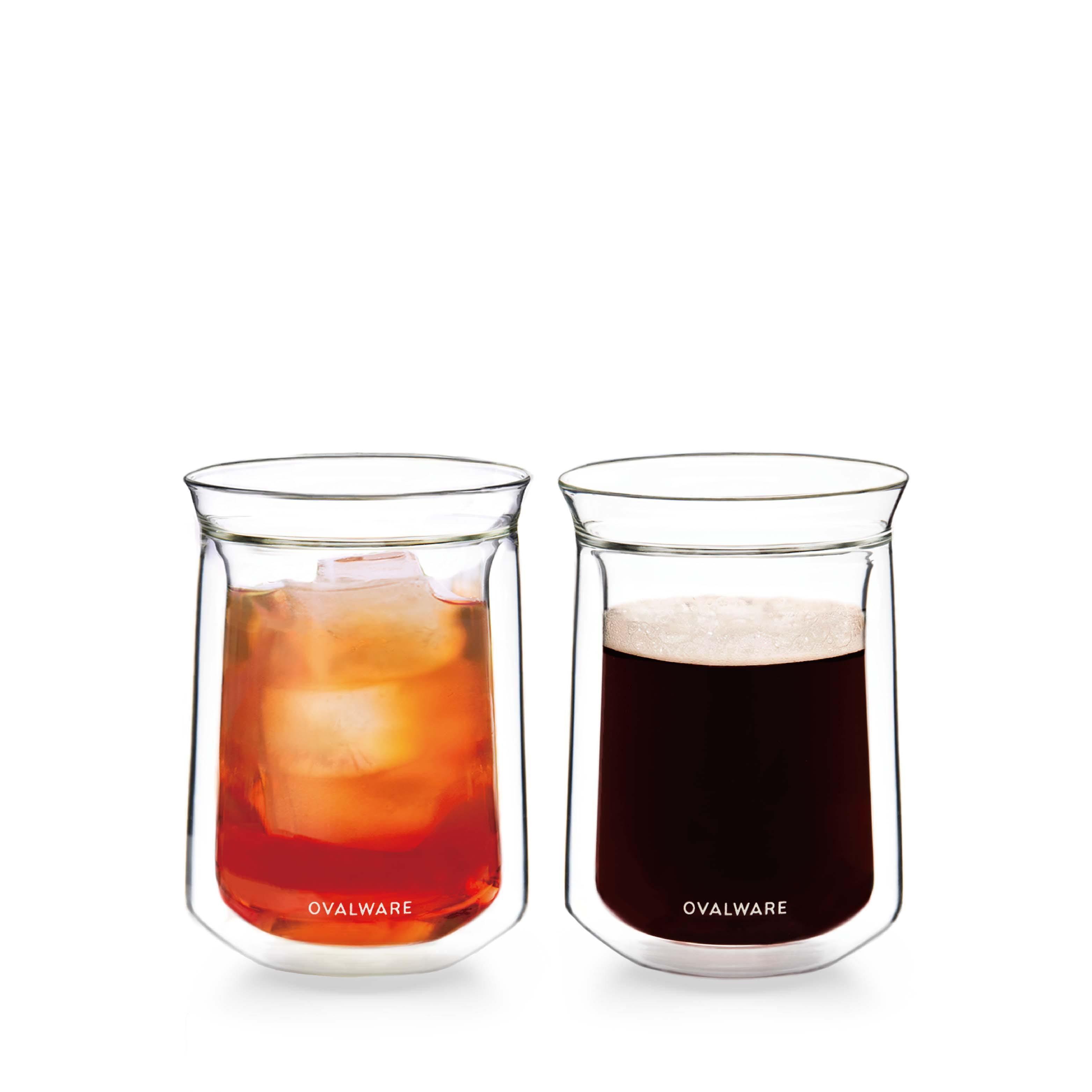 Double Wall Glass Tumbler - Set of 2 or 4