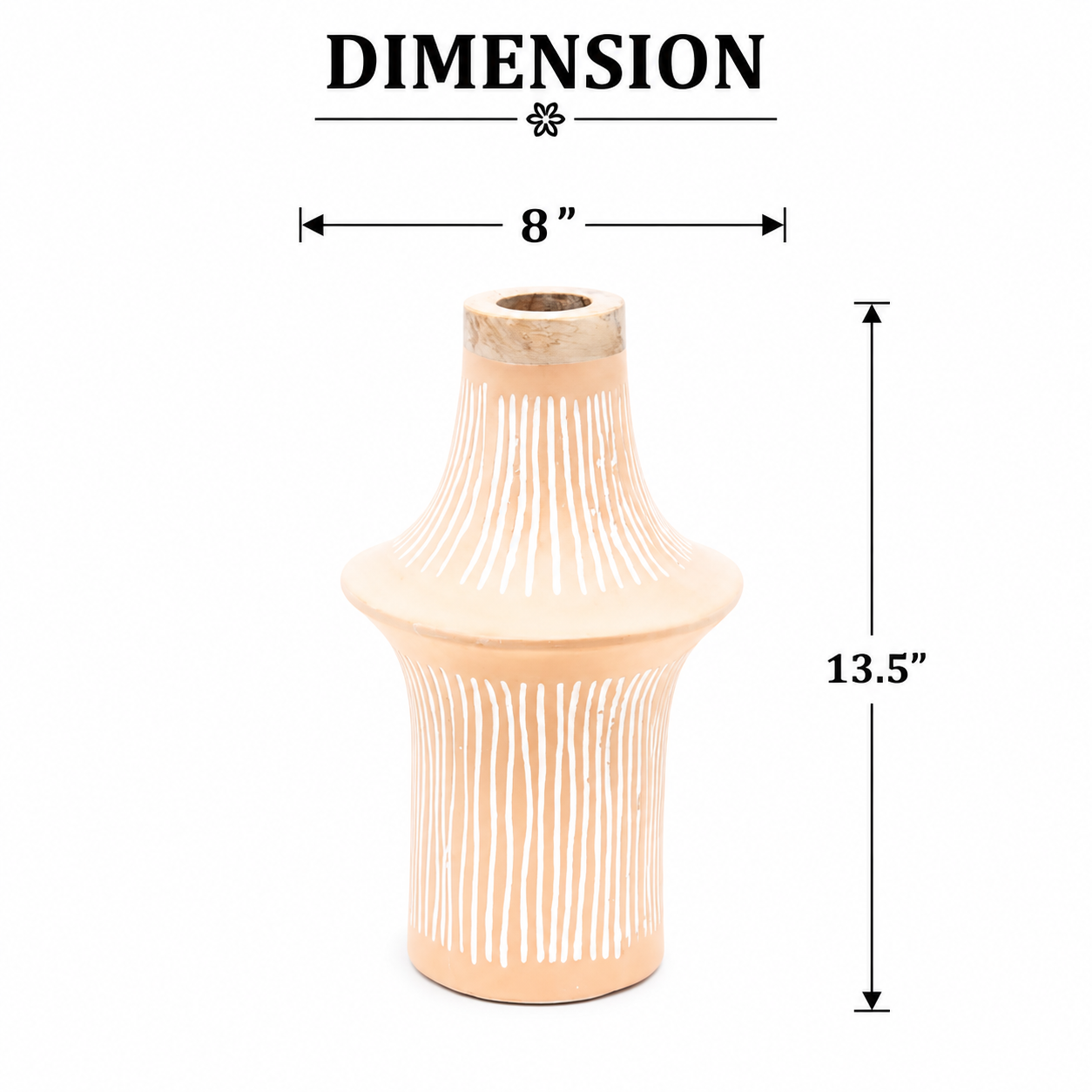 Handcrafted Eco Friendly Vase
