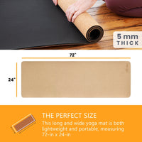 Natural Cork & TPE Yoga Mat